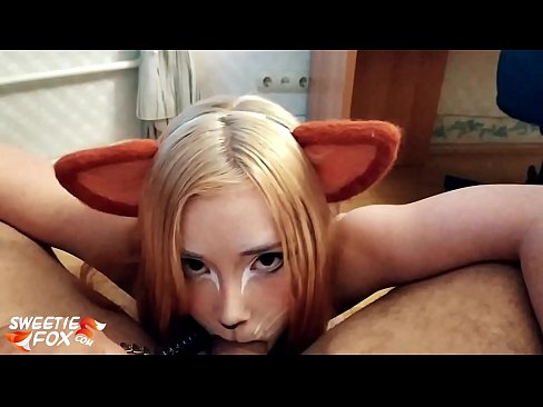❤️ Kitsune dîk û kum di devê xwe de dadiqurtîne ️ Vîdyoya anal li me ❌️